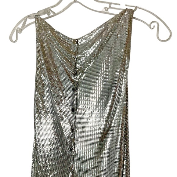 Paco Rabanne Chain Metal Mesh Mini Dress - Picture 8 of 11